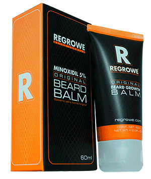 Balsamo para crecimiento de barba minoxidil